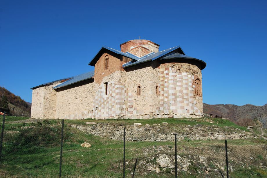 Црква Светог Првомученика Стефана у Манастиру Бањска. Фотографија је преузета са сајта Републичког завода за заштиту споменика културе.