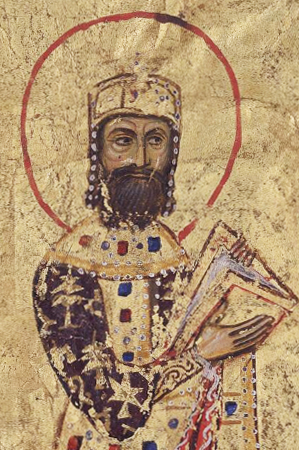 Представа византијског цара Алексија I Комнина. Фотографија је преузета са Википедије.