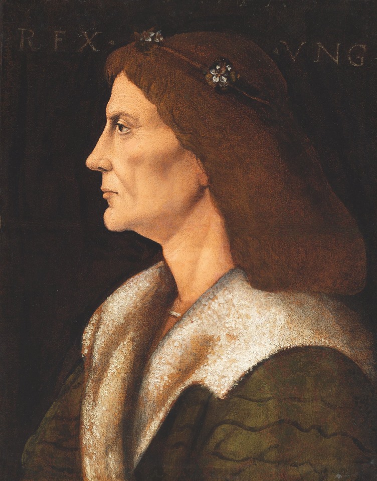 Портрет Матије Корвина, рад сликара Андрее Мантење. Фотографија је преузета са Википедије.