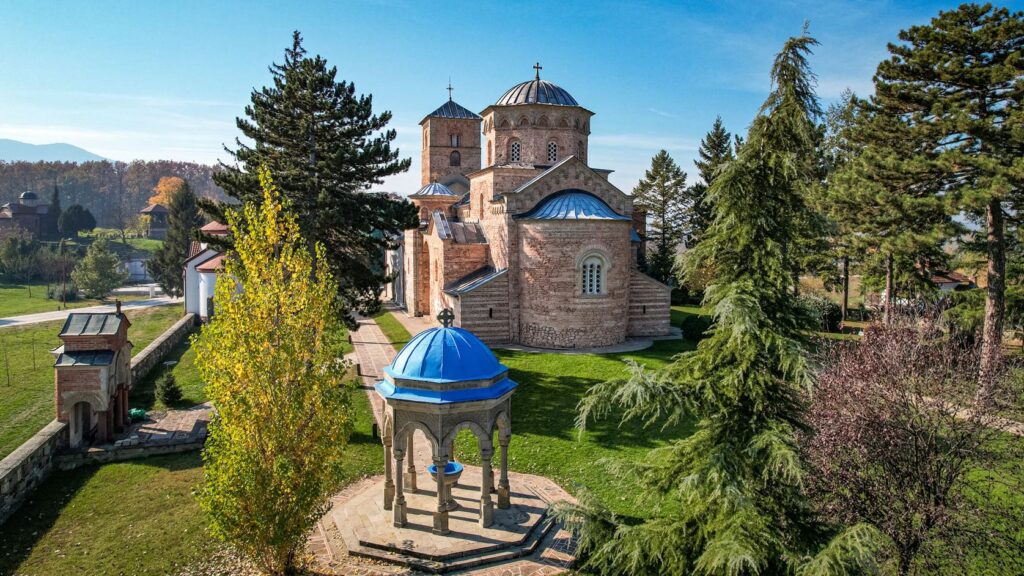 Манастир Жича. Фотографија је власништво Туристичке организације Краљева.