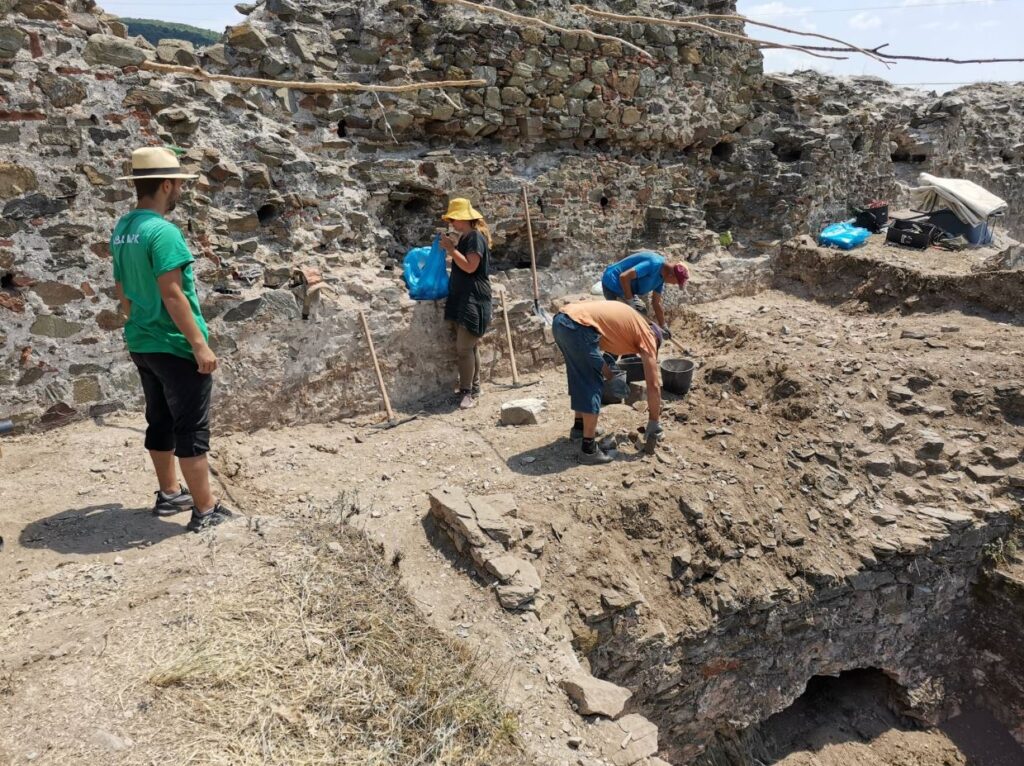Археолошка истраживања на Копријану. Фотографија је власништво портала Српска средњовековна историја.