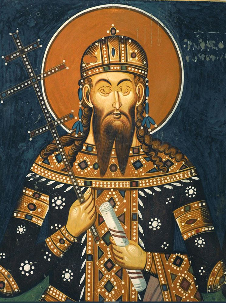 Цар Урош, Црква Светог Николе у Псачи. Фотографија је преузета са Википедије.