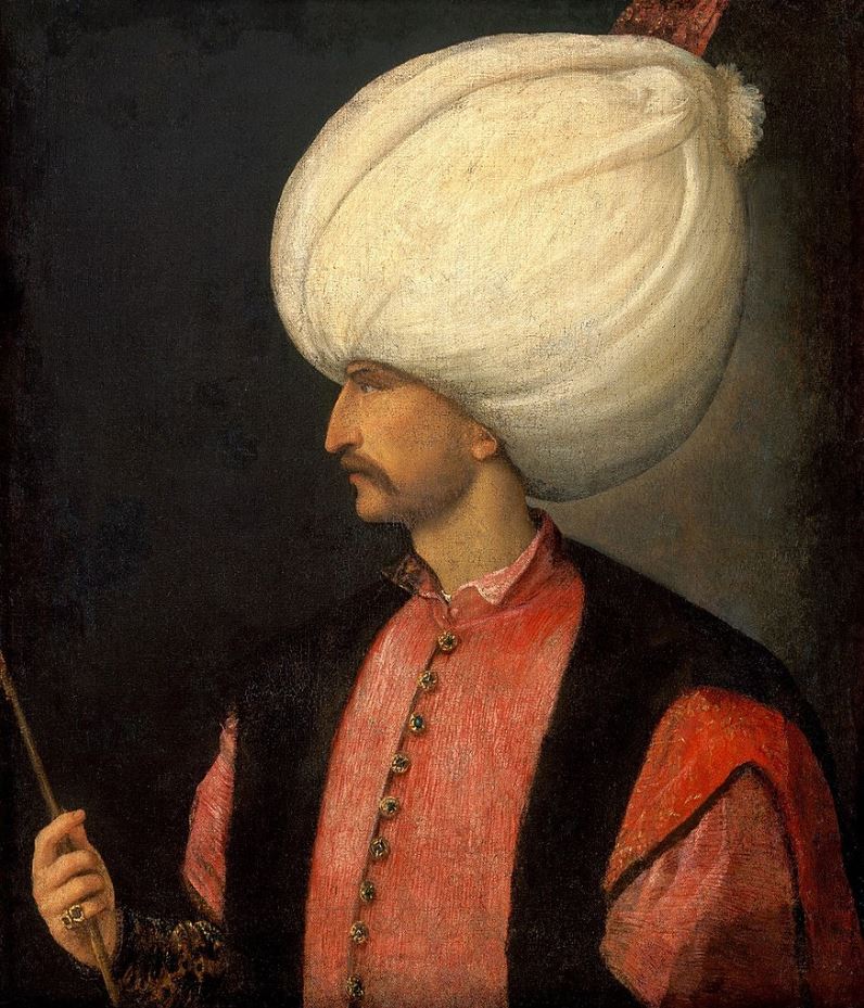 Османлијски султан Сулејман Величанствени (1520-1566). Фотографија је преузета са Википедије.